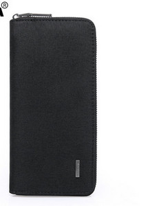 Tekstilinė stačiakampė piniginė vyrams - užsegama užtrauktuku