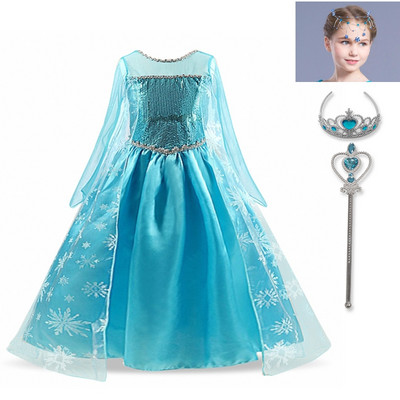 Fantasy hercegnő jelmez Halloween karnevál Gyermek Copslay Öltöztesd fel karácsonyi parti gyerekruhák lányoknak Vestidos Menina