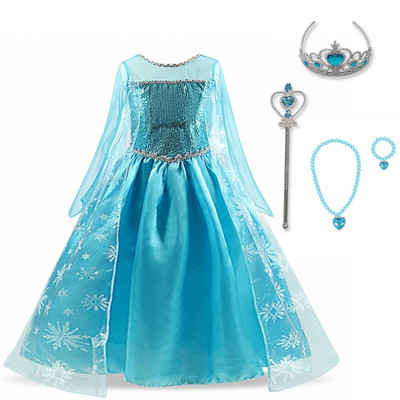 Fantasy hercegnő jelmez Halloween karnevál Gyermek Copslay Öltöztesd fel karácsonyi parti gyerekruhák lányoknak Vestidos Menina