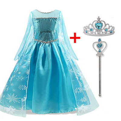 Fantasy hercegnő jelmez Halloween karnevál Gyermek Copslay Öltöztesd fel karácsonyi parti gyerekruhák lányoknak Vestidos Menina