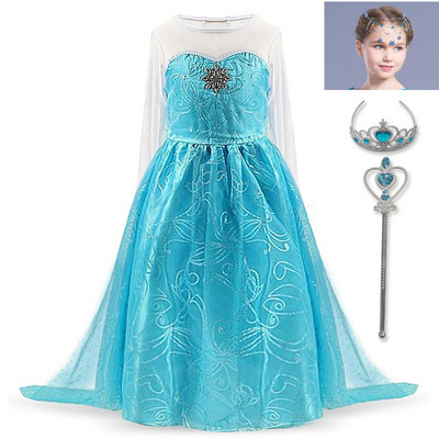 Fantasy hercegnő jelmez Halloween karnevál Gyermek Copslay Öltöztesd fel karácsonyi parti gyerekruhák lányoknak Vestidos Menina