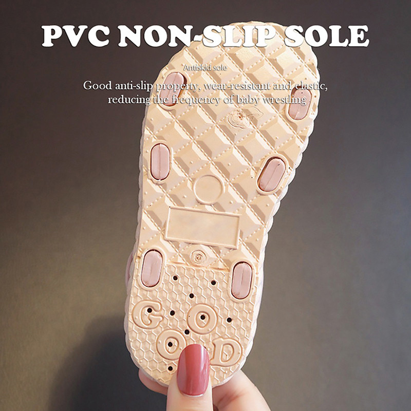 Nyári gyerekcipők lányoknak divatos édes hercegnős gyerekszandálok lányoknak tipegő baba puha, édes, légáteresztő, kivágásos masnicipő