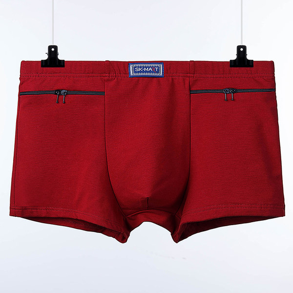 Vyriškos kelnaitės su kišene ir užtrauktuku