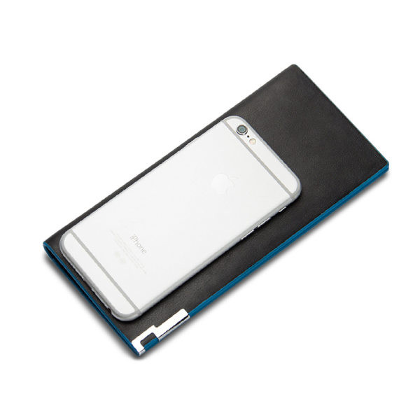 Eco bőr mindennapi pénztárca dokumentum hellyel