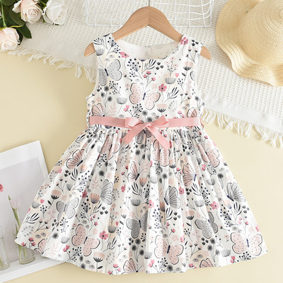 Bear Leader Merginos laisvalaikio suknelė 2022 m. Nauja madinga princesių suknelės mergaičių Mieli kostiumai Mieli apranga kūdikių mergaičių vestidos 3 7 m.