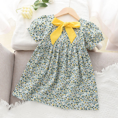 Bear Leader Merginos laisvalaikio suknelė 2022 m. Nauja madinga princesių suknelės mergaičių Mieli kostiumai Mieli apranga kūdikių mergaičių vestidos 3 7 m.