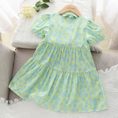 Bear Leader Merginos laisvalaikio suknelė 2022 m. Nauja madinga princesių suknelės mergaičių Mieli kostiumai Mieli apranga kūdikių mergaičių vestidos 3 7 m.