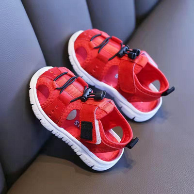 2022 m. nauji EVA vasaros sandalai berniukams, mergaitėms, paplūdimio batai, minkšti, lengvi, uždari, lauke, mažiems vaikams skirtos basutės