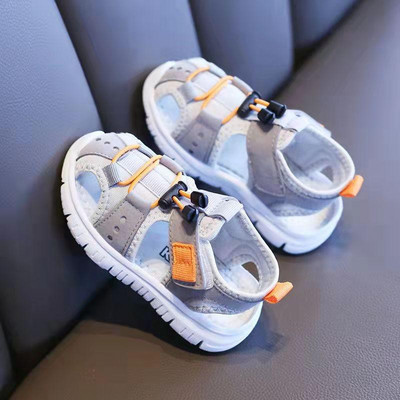 2022 m. nauji EVA vasaros sandalai berniukams, mergaitėms, paplūdimio batai, minkšti, lengvi, uždari, lauke, mažiems vaikams skirtos basutės