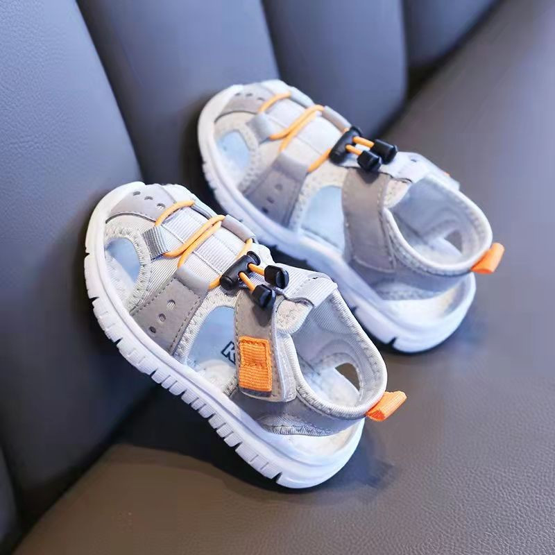 2022 m. nauji EVA vasaros sandalai berniukams, mergaitėms, paplūdimio batai, minkšti, lengvi, uždari, lauke, mažiems vaikams skirtos basutės