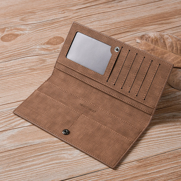 Itin plona stačiakampė piniginė vyrams