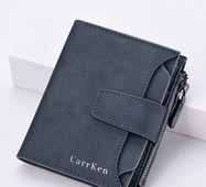 Öko bőrből készült férfi pénztárca - három színben