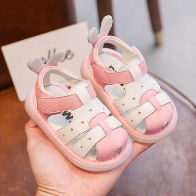 Tüdrukute poiste sandaalid 2022. aasta suvised kokkupõrkevastased väikelaste jalanõud pehme põhjaga laste rannasandaalid lastele