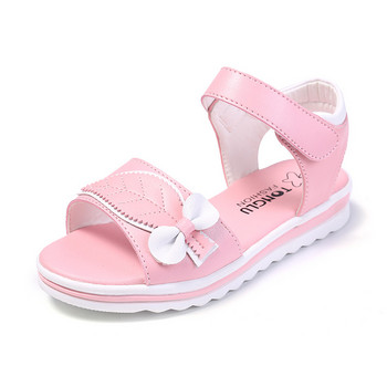 Модни летни обувки с пеперуди, обувки с кука и примка, единични маратонки за малки деца за принцеси, детски обувки, плажни сандали за момичета
