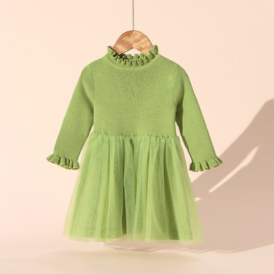 Nyári ruhák Bájos ruha Lányruha Pamut alkalmi nyomtatott gyerekruha 2022 Új aranyos babaruha nagykereskedés 2-7 éves korig