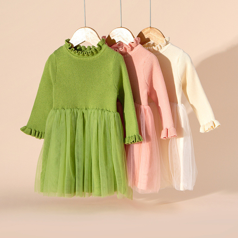 Nyári ruhák Bájos ruha Lányruha Pamut alkalmi nyomtatott gyerekruha 2022 Új aranyos babaruha nagykereskedés 2-7 éves korig