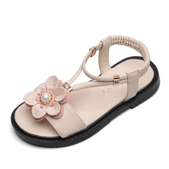 Princess Girls Sandals Μαλακά παιδικά παπούτσια παραλίας Παιδικά λουλούδια Καλοκαιρινά σανδάλια μόδας Υψηλής ποιότητας Sweet girls sandals 26-36