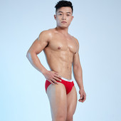 Vienspalvės kelių spalvų vyriškos kelnaitės