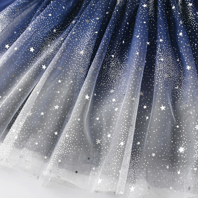 VIKITA Bērnu vienradžu kleitas meiteņu dzimšanas dienas ballītei Izlaiduma kleita Eleganta kleita Maziem princešu kleitas ar garām piedurknēm