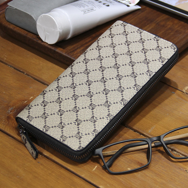 Pikk lukuga meeste rahakott