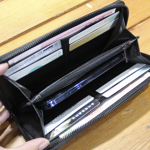 Pikk lukuga meeste rahakott