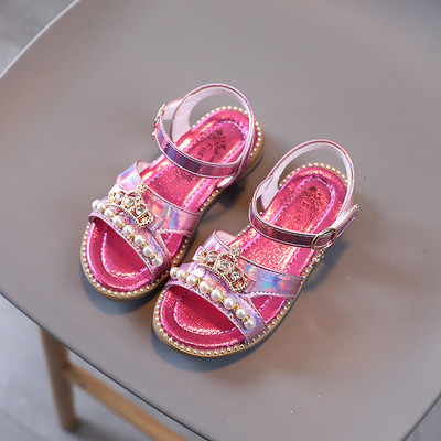 ULKNN Sandale za djevojčice Ljetne vruće dječje cipele za kišu Sandale za plažu za velike djevojke Dječje cipele PVC sandale za dojenčad Osnovnoškolci