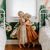 Drabužiai mergaitėms, 2021 m. vasara, solidi mergaičių suknelė mažyliams, laisvalaikio mergaitėms, medvilninė lininė suknelė be rankovių