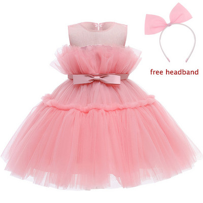 Haljina za djevojčice u obliku cvijeća 2022. Elegantna haljina za princeze, kostim za balske haljine za dojenčad, dječje haljine za djevojčice, dječje haljine za vjenčanja