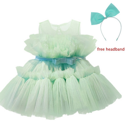 Haljina za djevojčice u obliku cvijeća 2022. Elegantna haljina za princeze, kostim za balske haljine za dojenčad, dječje haljine za djevojčice, dječje haljine za vjenčanja