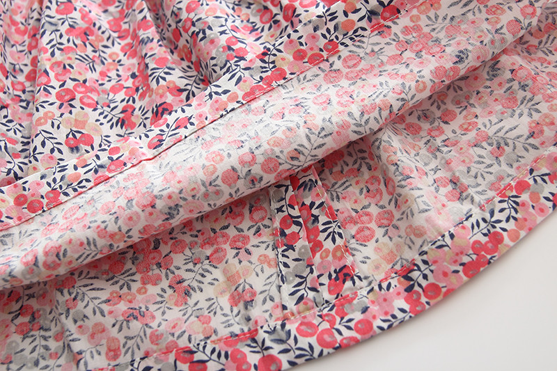 Kislányruhák 2022 Európai és Amerika Kisgyermekek Gyerek Ruha Márka Pamut Nyári Vászon Ruhák Hercegnős Lányruhák