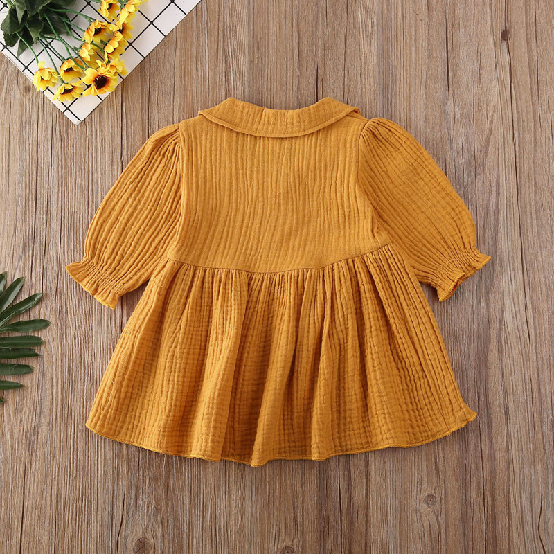 0-4Y Vintage väikelapse beebile tüdrukute kleit lilledega pikkade varrukatega volangidega Lillekleit tüdrukutele sügisesed kevadkostüümid