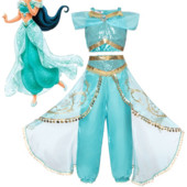 Mergaičių kostiumai Mergaičių princesių kostiumai vaikams Helovino kalėdinis vakarėlis Cosplay Disfraz chalatas Vaikiška suknelė 4-10 m.