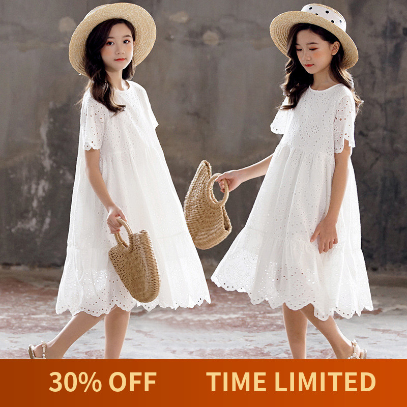 2022 m. vasaros mergaičių suknelė su pamušalu, siuvinėta 100 % medvilne, kūdikių princesės midi suknelė, vaikiška vakarėliui, #8801