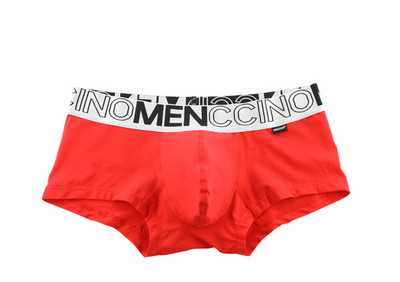 Légáteresztő anyagból készült férfi boxer nadrág felirattal