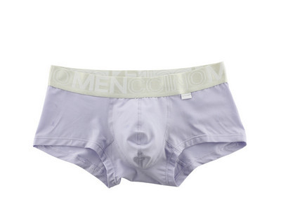 Légáteresztő anyagból készült férfi boxer nadrág felirattal