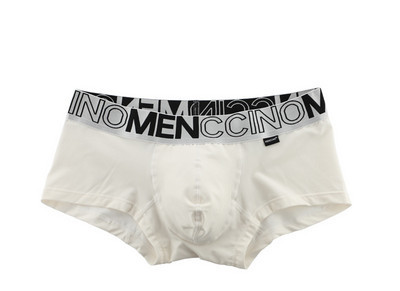 Légáteresztő anyagból készült férfi boxer nadrág felirattal