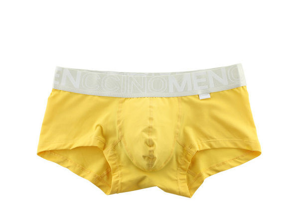 Légáteresztő anyagból készült férfi boxer nadrág felirattal