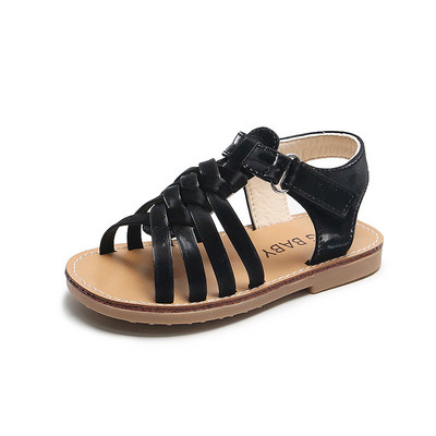 Gyerek lány szandál totyogó Lányok lapos szandál lányok fonott szandál