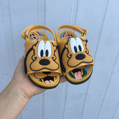 2021. gada jauni Mini Melisas apavi bērniem Mikipele Minnija Bow Želejas sandales Jaukas meiteņu un zēnu sandales Melisas pludmales apavi