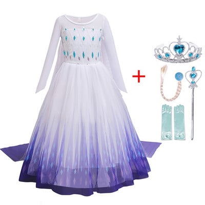 Rochie de prințesă Rochii de seară pentru copii pentru fete Costume de deghizare Rochie elegantă de fantezie galbenă Frumusețe de zână Rochii de petrecere de Halloween