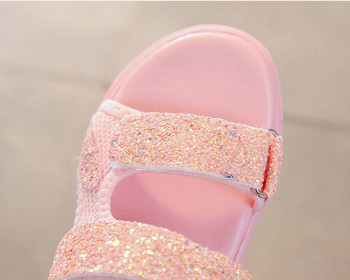 Марки за момичета Летни сандали Детски плажни сандали с мека подметка 1-8 години Бебешки противоплъзгащи удобни сладки спортни обувки