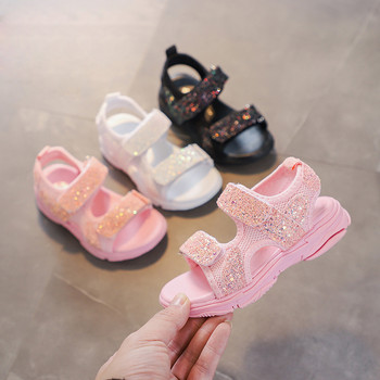 Марки за момичета Летни сандали Детски плажни сандали с мека подметка 1-8 години Бебешки противоплъзгащи удобни сладки спортни обувки