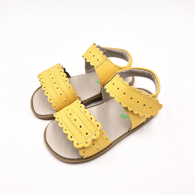 Tipsietoes Vaikiškos pozos stiliaus mergaitėms sandalai žemakulniai tikros odos kūdikiams, vakarėliams skirtos suknelės batai mažiems vaikams, vasara