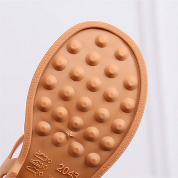 Летни детски сандали Бебешки момичета Момче Малко дете Меки дишащи издълбани римски обувки Детски обувки 2022 Плажни детски чехли