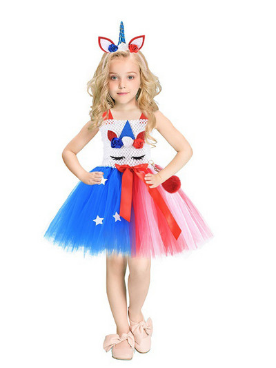 Karácsonyi Unicorn Tutu ruha flitterek lányok balett tánc bál hercegnő születésnapi parti ajándék Halloween cosplay jelmez szárnyakkal