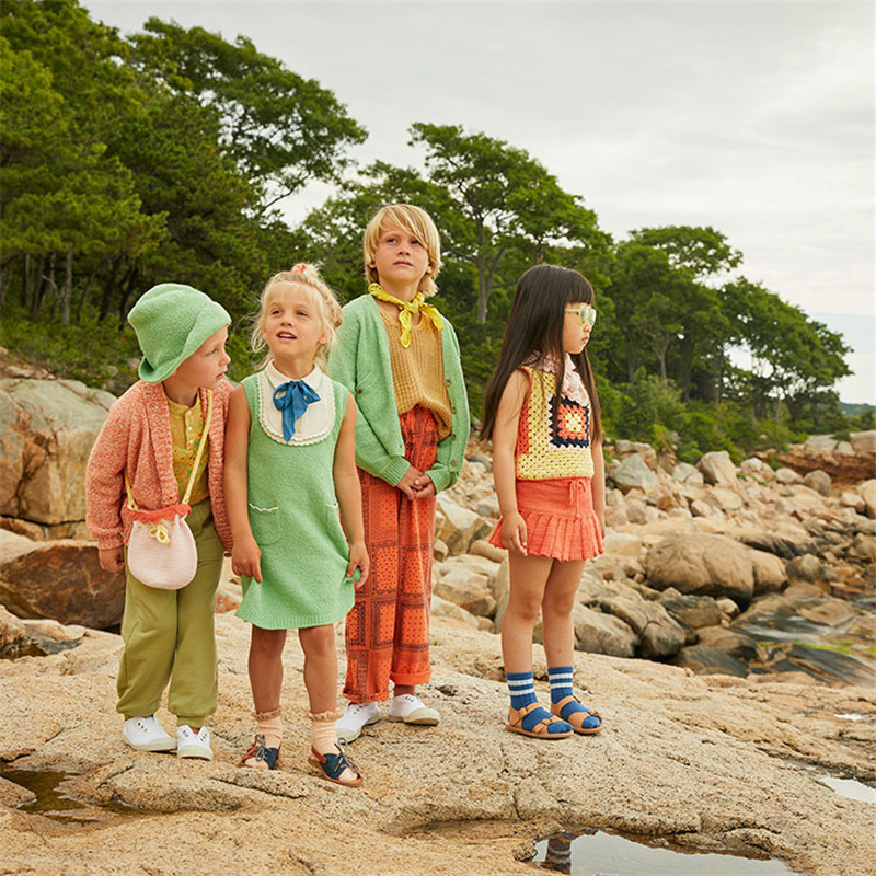 EnkeliBB Ljetne suknje za djevojčice za djecu Kvalitetne pletene suknje za bebe Dizajner brenda Misha Puf donji dio Proljeće Novi dolazak Suknja za malu djecu