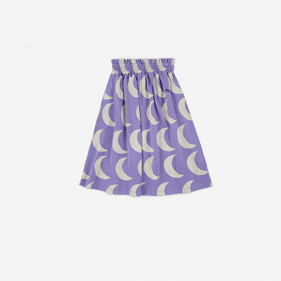 EnkeliBB Vaikų mergaičių rudens sijonas Animacinių filmų Mėnulio raštas BC Baby Girl Drabužiai Apačios Aukštu Liemeniu Jaukūs dizainerio sijonai mažyliams