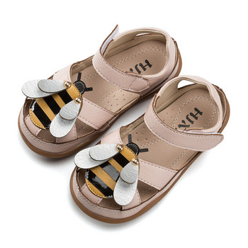 Rainbow Unicorn Бебешки обувки Момичета Детски плажни сандали за момчета Меко кожено дъно Неплъзгащи се защитни обувки Детски обувки Лято 2021
