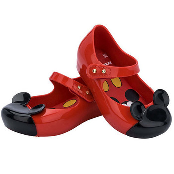 Mini Mlsa Classic Mouse Shoes 2021 New Summer Cute Cartoon Jelly Shoe Girl Неплъзгащи се детски плажни сандали за малки деца
