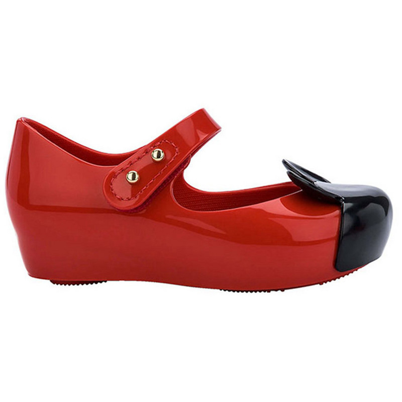 Mini Mlsa klasszikus egércipők 2021 új nyári aranyos rajzfilm zselés cipő lánynak csúszásmentes strandszandálok kisgyermekeknek